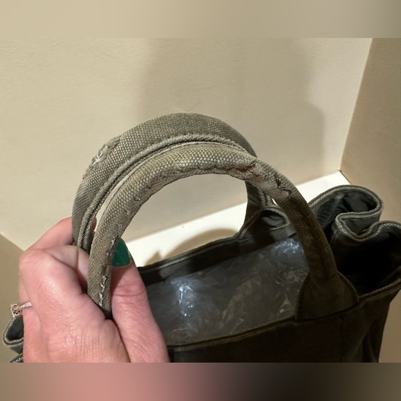 Prada Canapa Tote Militare (army green) - Picture 3 of 13